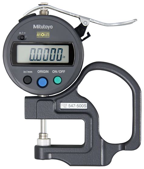 Digital Thickness Meter commercial|digital thickness gauge meter mitutoyo.